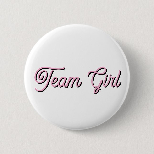 Team Girl Button Knapp (Framsida)