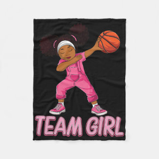 Team Girl Bysketbyll Bbyll Player Fleecefilt