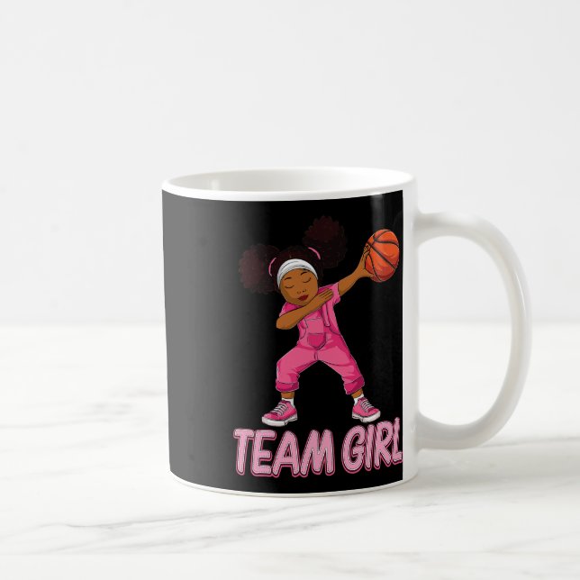 Team Girl Bysketbyll Bbyll Player Kaffemugg (Höger)