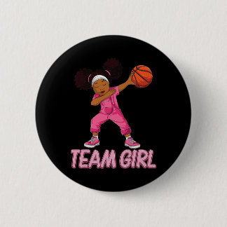 Team Girl Bysketbyll Bbyll Player Knapp