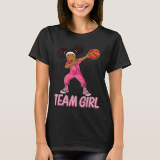 Team Girl Bysketbyll Bbyll Player T Shirt
