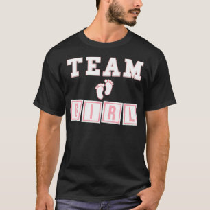 TEAM GIRL Gender Reveal Party 2017 T Shirt