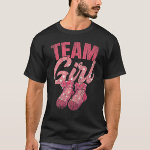 Team Girl Gender Reveal Party Team Rosa Baby Annou T Shirt