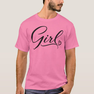 Team Girl Könsbestämning Herr T-Shirt