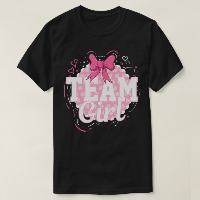 Team Girl T Shirt (Design framsida)