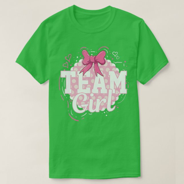 Team Girl T Shirt (Design framsida)