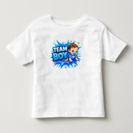 Team Girl & Team Boy Splash Design T Shirt