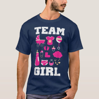 Team GirlGender Reveal Party Team Girl682 T Shirt