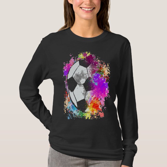 Team Goalie Kapten Cleats Mo T Shirt (Framsida)