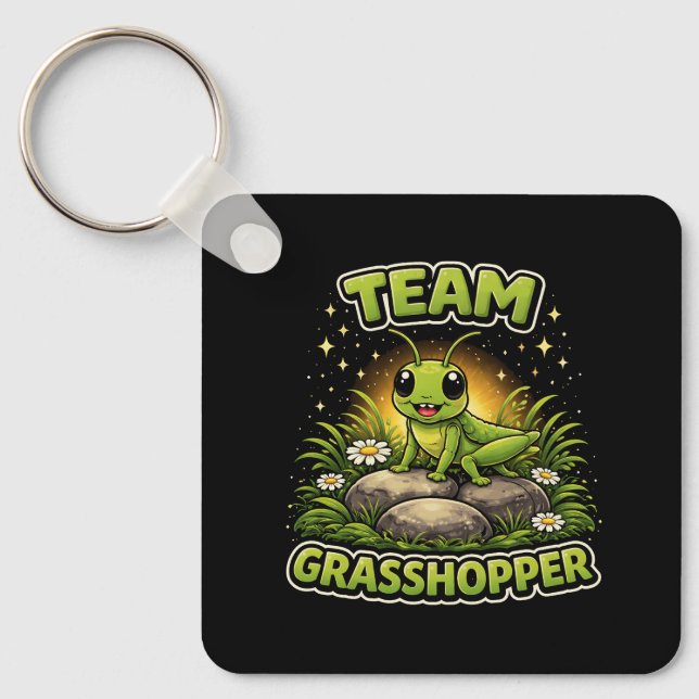 Team Gräshoppa Nyckelring (Framsida)