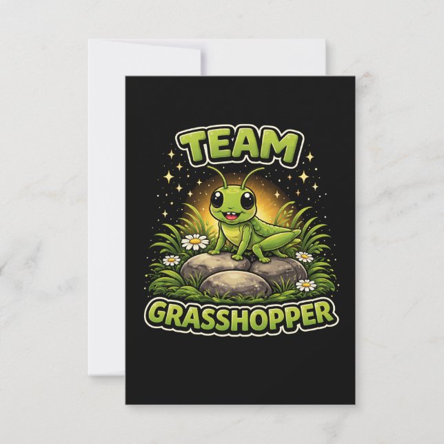Team Grasshopper Tack Kort (Framsida)