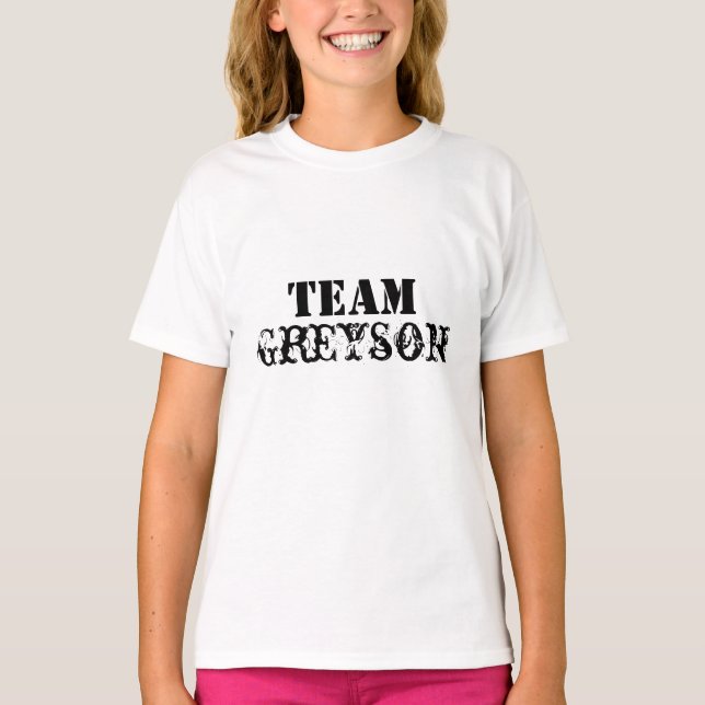 Team Greyson T-shirt (Framsida)