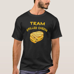 Team Grilled Cheese Cheddar Funny Food Sandwich ti T Shirt