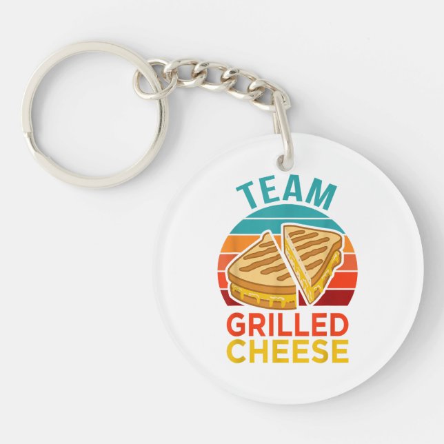 Team Grilled Cheese Funny Sandwich Älskare Graphic (Framsidan)