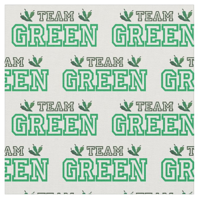 TEAM GRÖNT Chile Tyg (Närbild)