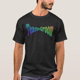 Team Groom Bachelor Bachelorette Party Bröllop T Shirt