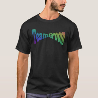 Team Groom Bachelor Bachelorette Party Bröllop T Shirt