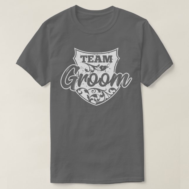 Team Groom Bachelor Party JGA Groom 2 T Shirt (Design framsida)