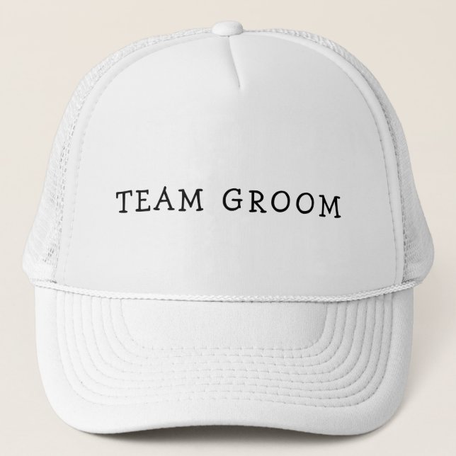 TEAM GROOM BACHELOR TUCKER HAT blir Keps (Framsida)