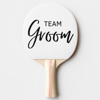 Team Groom Black Pingisracket