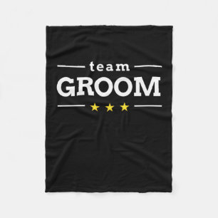 Team Groom Fleecefilt
