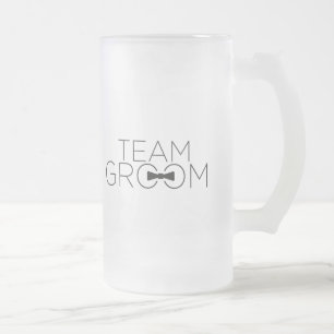 Team Groom Frosted Mugg
