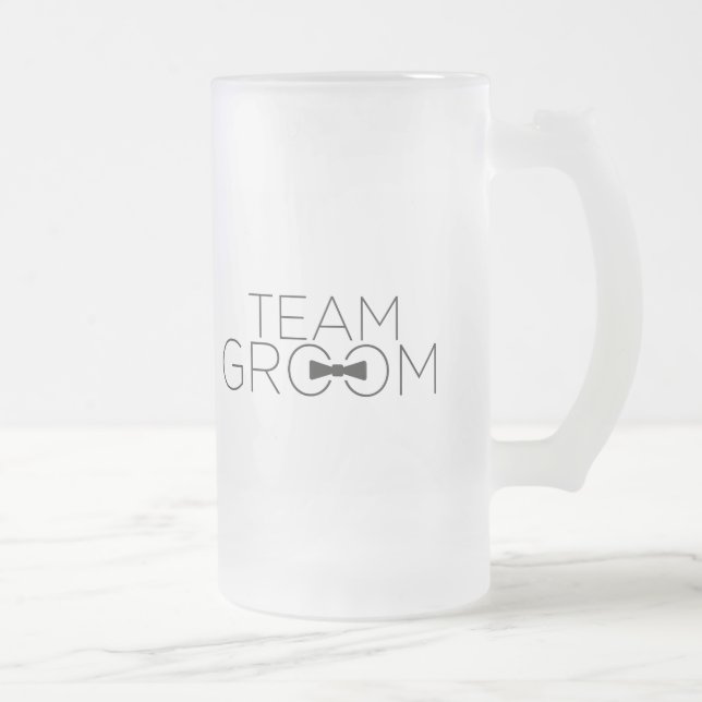 Team Groom Frosted Mugg (Höger)