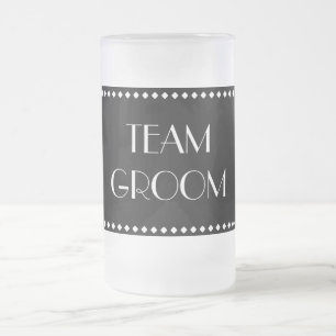 Team Groom Frosted Mugg