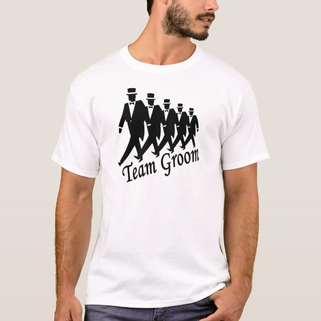 Team Groom (Manar) T Shirt (Framsida)
