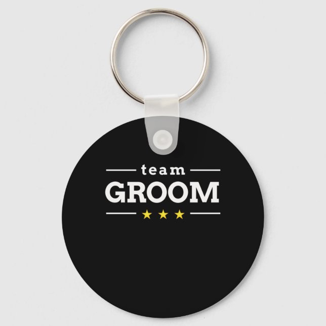 Team Groom Nyckelring (Framsida)