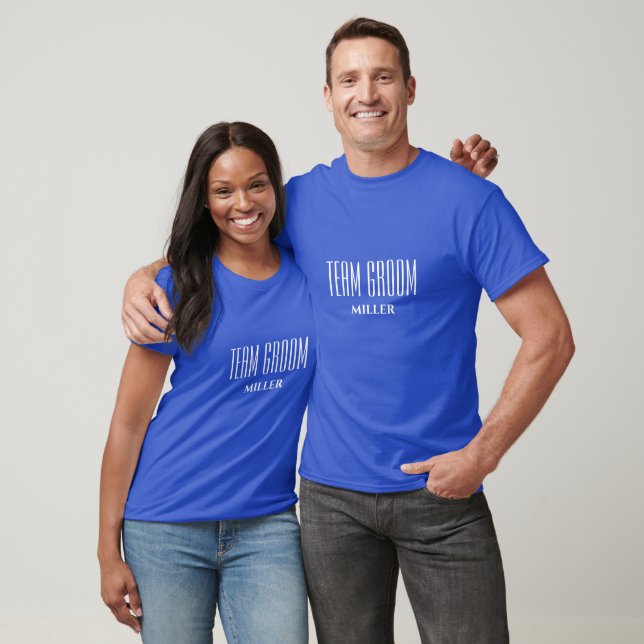 Team Groom Shirt T (Unisex)