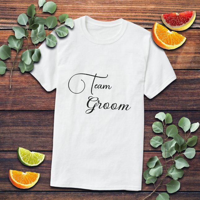 Team Groom T Shirt (Skapare uppladdad)