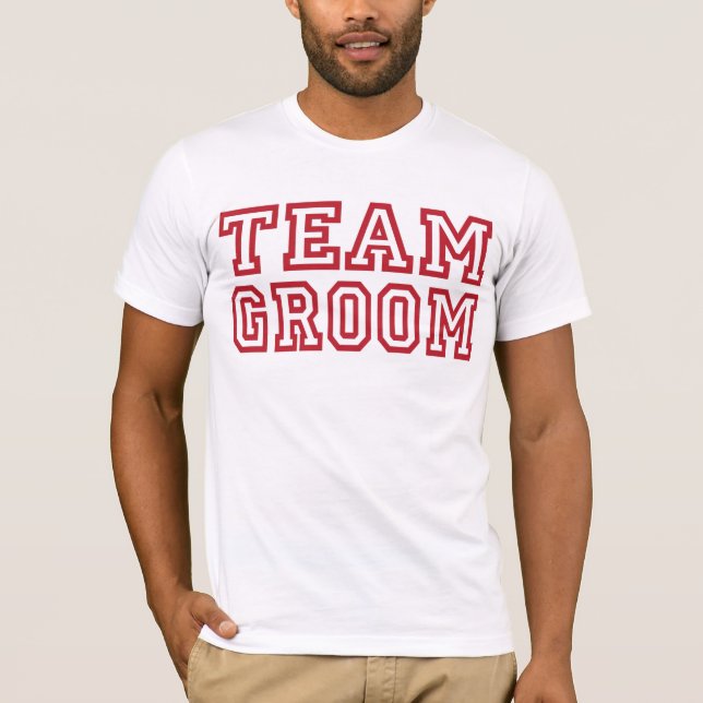 TEAM GROOM T-SHIRT (Framsida)
