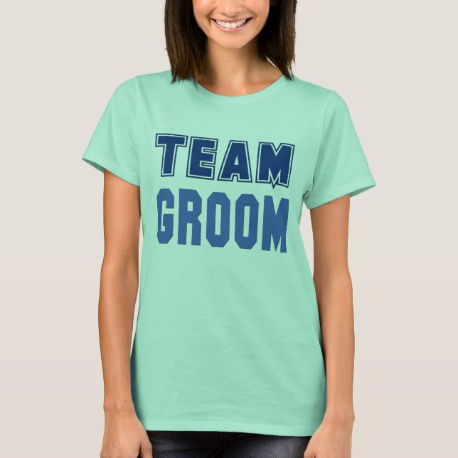 Team Groom T-shirt (Framsida)