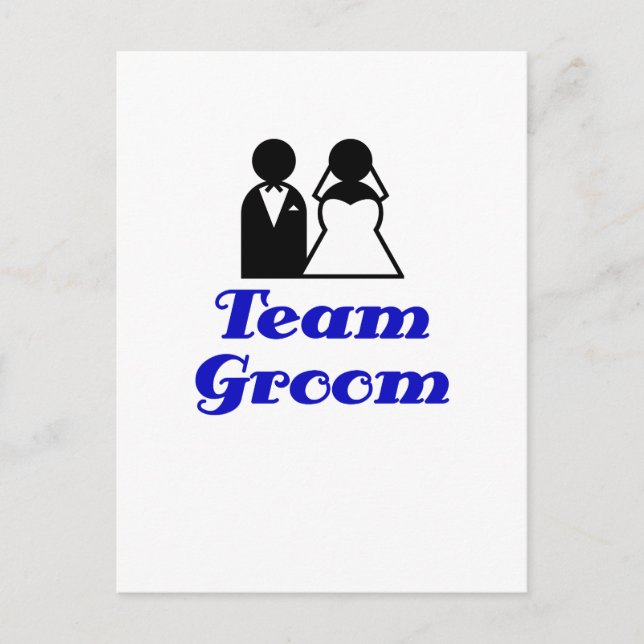 Team Groom Vykort (Framsida)