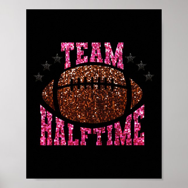 Team Halftime Toppen American Football Day Group M Poster (Framsidan)
