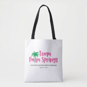 Team Handflatan Vår Bachelorette Party Tote bags Tygkasse