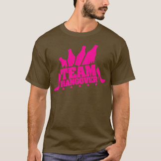 Team Hangover berusad Brud Brud JGA bröllop T Shirt