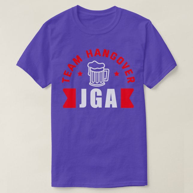 Team Hangover JGA 2 T Shirt (Design framsida)