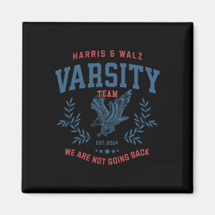 Team Harris Walz 2024 Val Kamala Tim Waltz Magnet