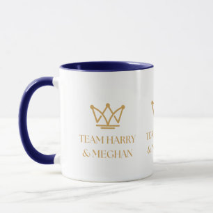 TEAM HARRY & MEGHAN MED GULD KRONA MUGG