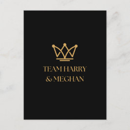 TEAM HARRY & MEGHAN MED GULD KRONA VYKORT