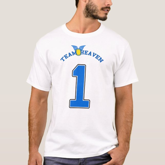 Team Heaven's "Heliga 1" Football T-shirt (Framsida)