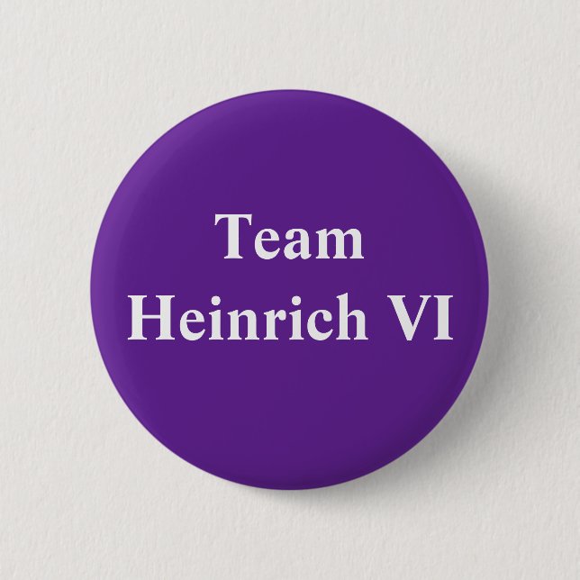 Team Heinrich VI Heliga Roman Emperor Knapp (Framsida)