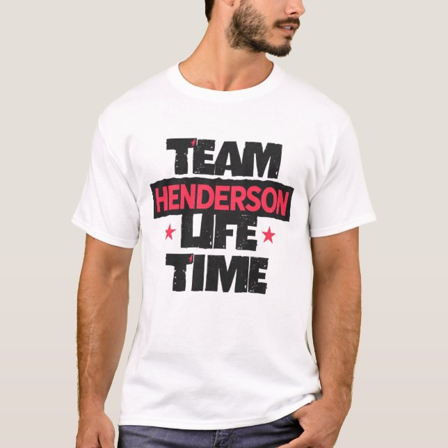 Team Henderson T Shirt (Framsida)