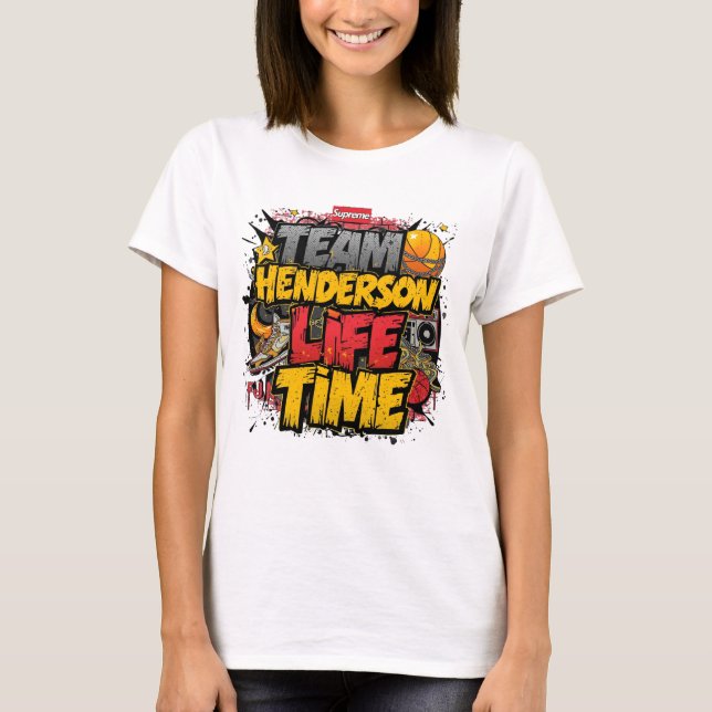 Team Henderson T Shirt (Framsida)