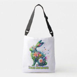 Team Herbiäger Vegan/Vegetarian Rabbit Bag Axelväska