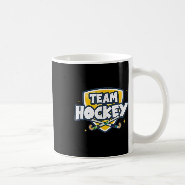 Team Hockey Field Hockey Indoor Hockey Hockey Game Kaffemugg (Höger)
