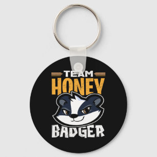 Team Honey badger - Coola Animal Lover Gift Nyckelring