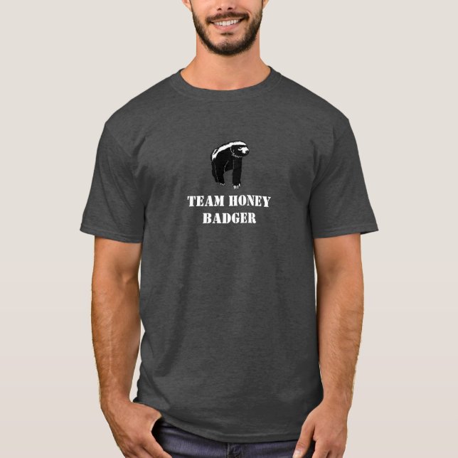 Team Honey badger T-Shirt (Framsida)
